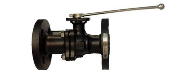 SMP 150# API607 Fire Safe Carbon Steel 2PC Ball Valve Locking Handle