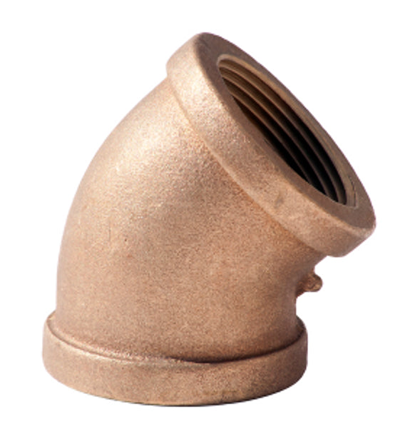 Brass 125# Cast 45° Elbow-LF Import