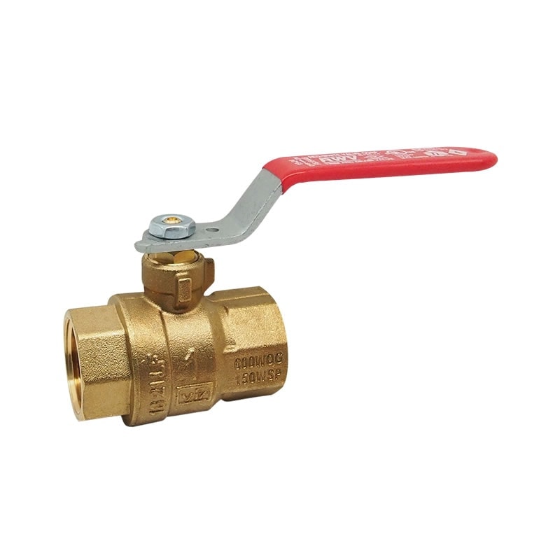 150#WSP/600# WOG Threaded Brass Full Port Ball Valve