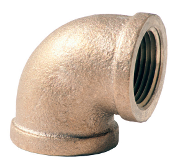 Brass #125 Cast 90° Elbow-LF Import