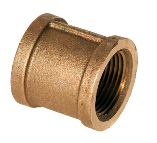 Brass 125# Cast Coupling-LF Import