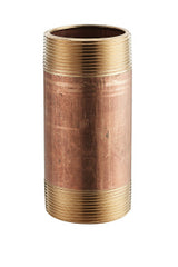 Brass STD Lead Free Pipe Nipples 1/2"-1"