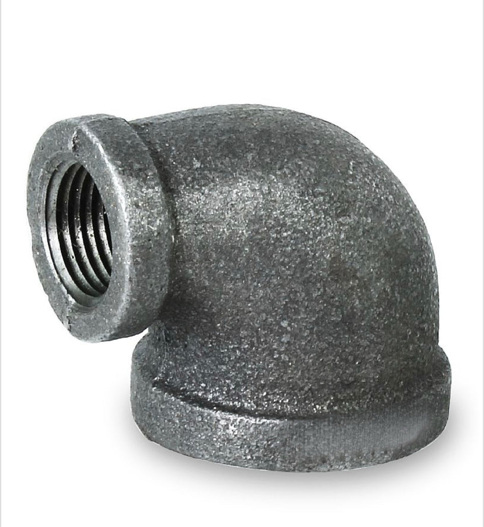 Malleable Iron 90° Threaded 150# Reducing Elbows (Non China)