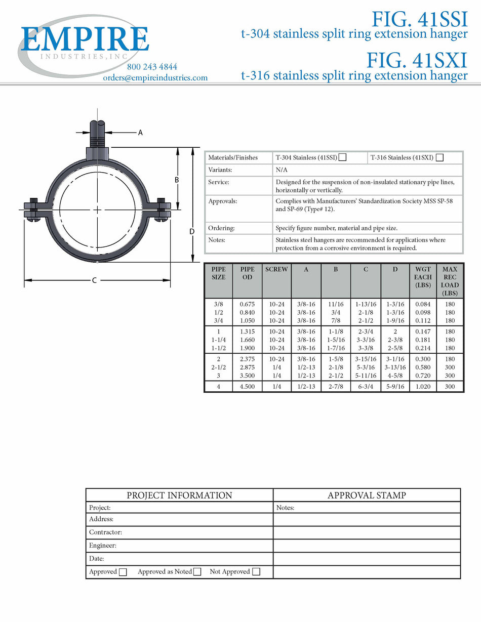 Split Ring T-304 Stainless Steel Import