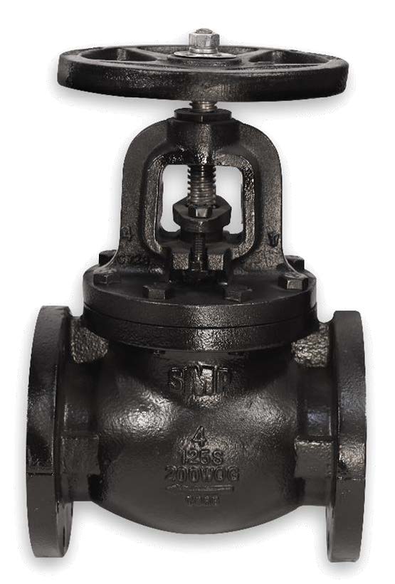 SMP 125# IBBM OS&Y Cast Iron Flanged Globe Valve