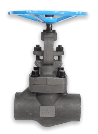 SMP 1500# Forged Steel Threaded OS&Y Globe Valve