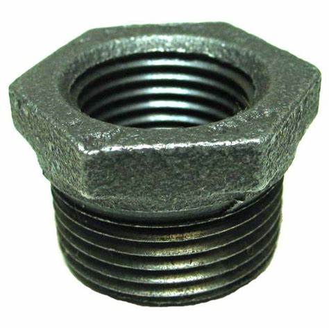 Black Malleable Iron Threaded Hex Bushings (Non China)