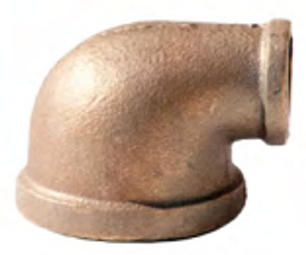 Brass 125# Cast 90° Reducing Elbow-LF Import