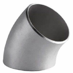 Stainless Steel Buttweld Long Radius Elbow 45° (Import Non-China)