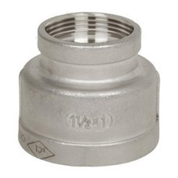 Stainless Steel 150# Threaded Reducing Coupling SP114 Pattern